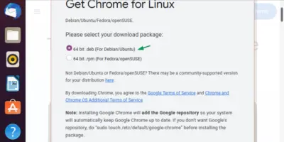 Choose-Ubuntu-64-bit-Google-Chrome