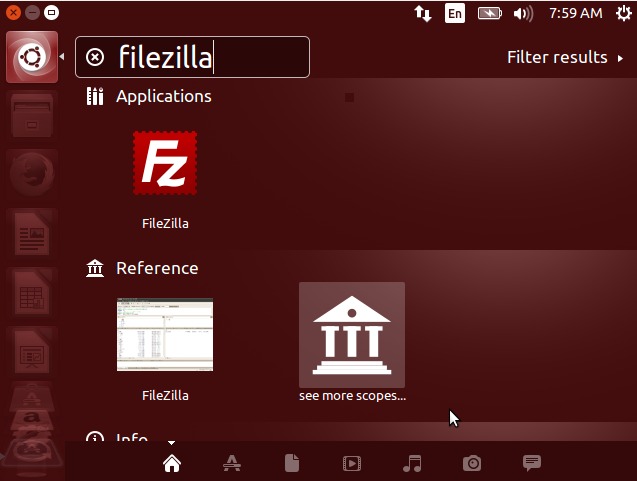 filezilla ubuntu 20.04 install