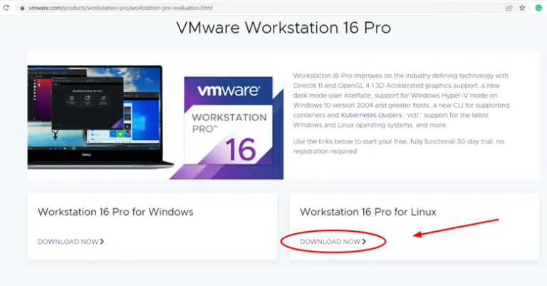 vmware workstation download for ubuntu 22.04