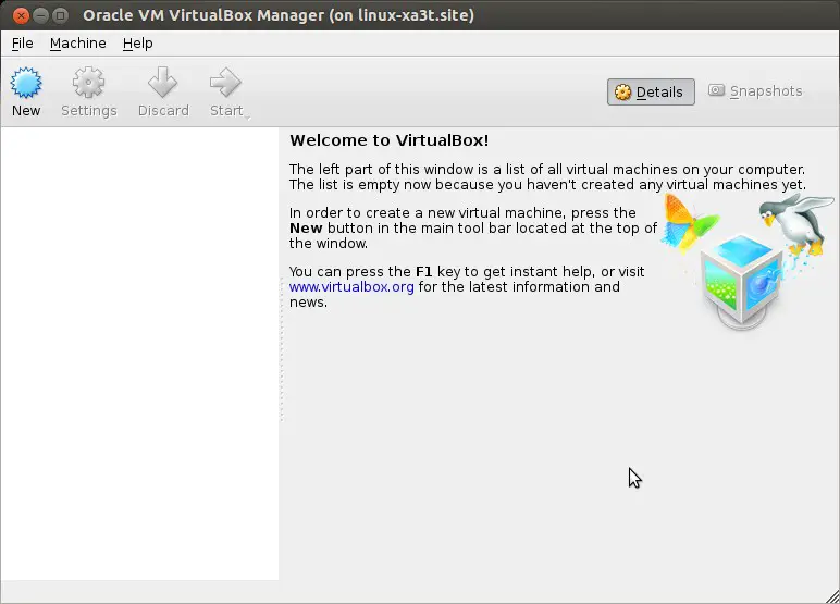 Virtualbox общая папка linux