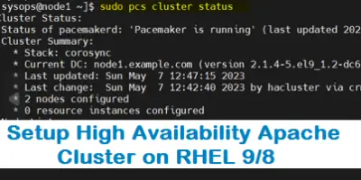 Setup-Apache-HA-Cluster-RHEL