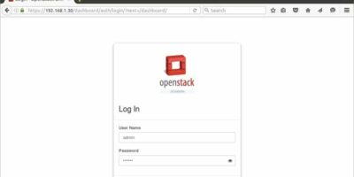 Login-OpenStack-Liberty- Dashboard