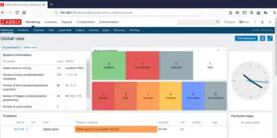 Zabbix-Monitoring-Dashboard-CentOS7