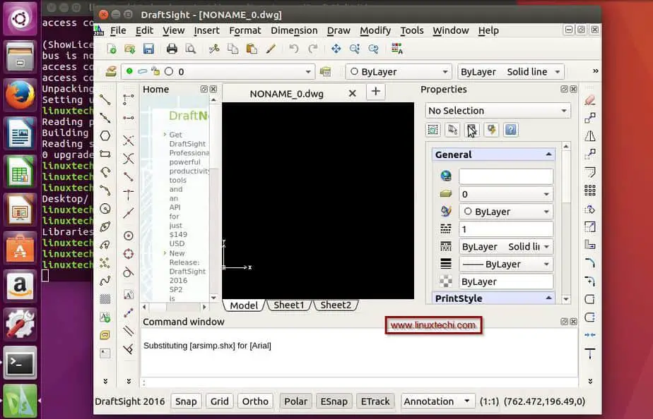 draftsight free linux