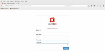 login-openstack-newton-dashboard