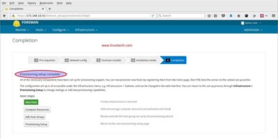 provision-setup-completion-foreman-server