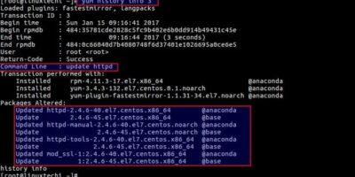 yum-history-info-command