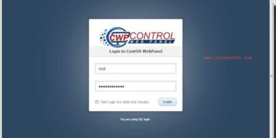 Login-CentOS-WebPanel