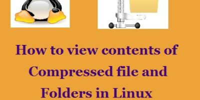 View-Contnet-Linux-Compressed-Files-folders