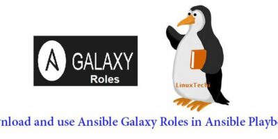 Download-Use-Ansible-Galaxy-Roles