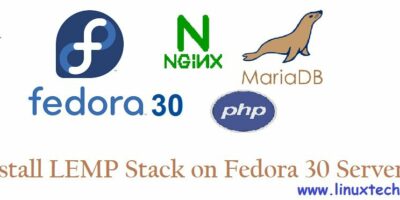 LEMP-Stack-Fedora30