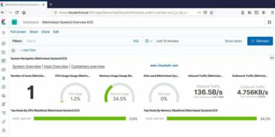 Metricbeat-System-Overview-ECS-Kibana