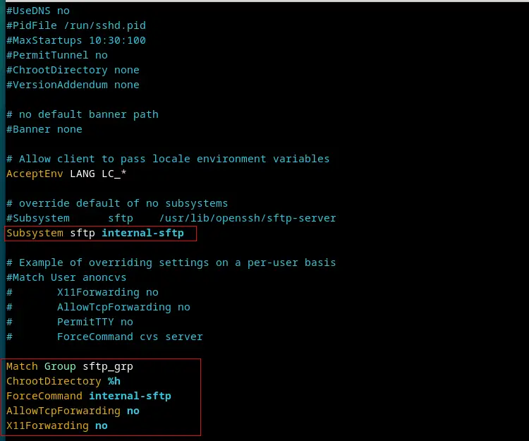 Setup SFTP Server on Debian 12 By Editing SSHD Config File