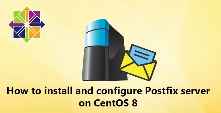 Postfix настройка centos 8