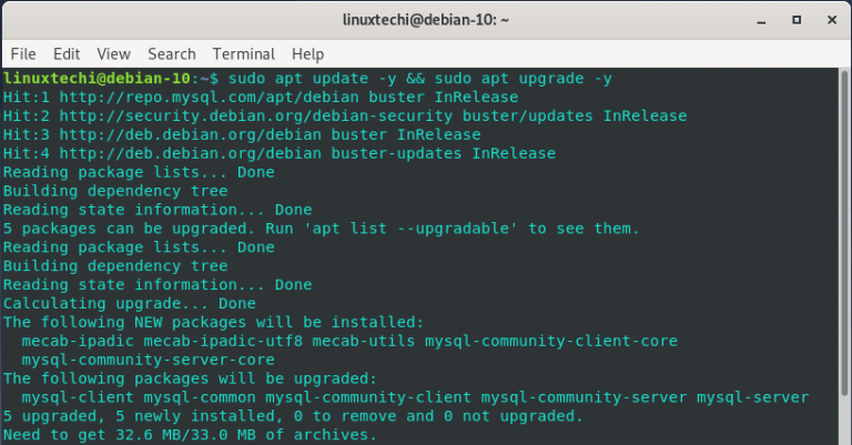 how to install curl debian