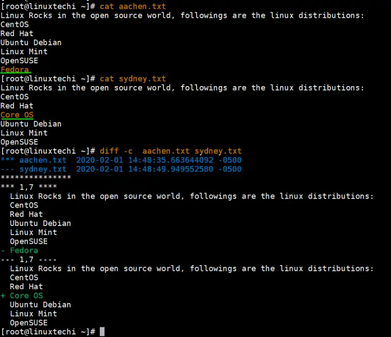 how-to-compare-files-in-linux-with-diff-command