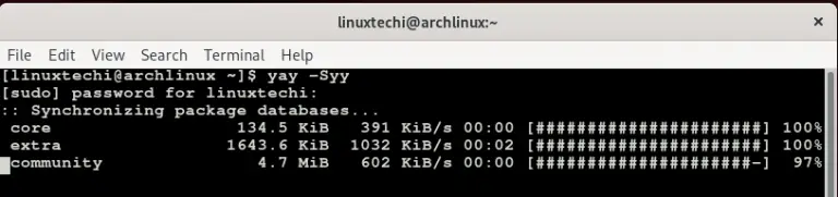 installing linux arch virtualbox