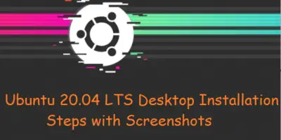 Installations-Steps-Ubuntu-20-04-LTS