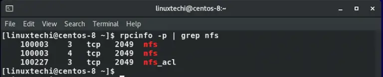 Настройка nfs centos 8