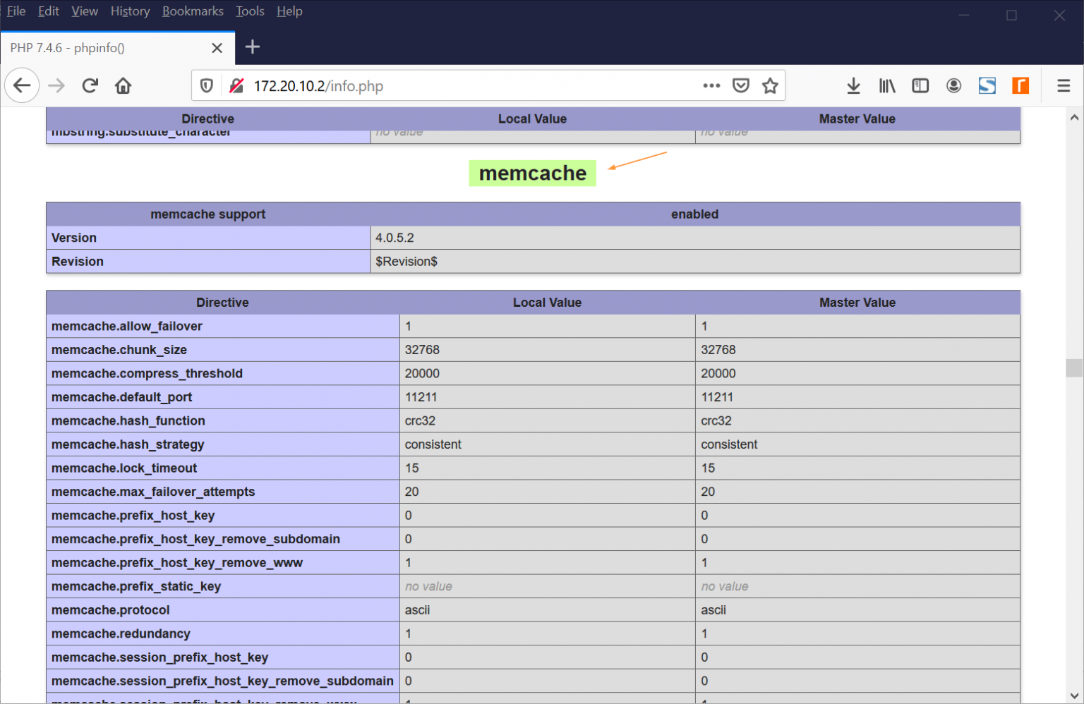 Php information. Php info. Memcache. Виртуальный хостинг с Memcached. Phpinfo Core.