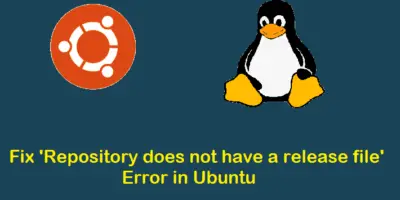 Fix-Repository-Release-Error-Ubuntu-Linux