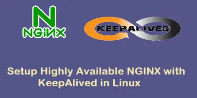 Setup-NGINX-HA-Keepalived-Linux