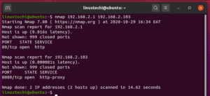 20 Awesome Nmap Command Examples in Linux