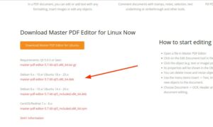 install master pdf editor ubuntu 20.04