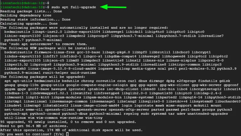 How To Upgrade Debian 10 (Buster) To Debian 11 (Bullseye)