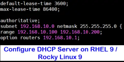 Configure-DHCP-Server-RHEL-RockyLinux