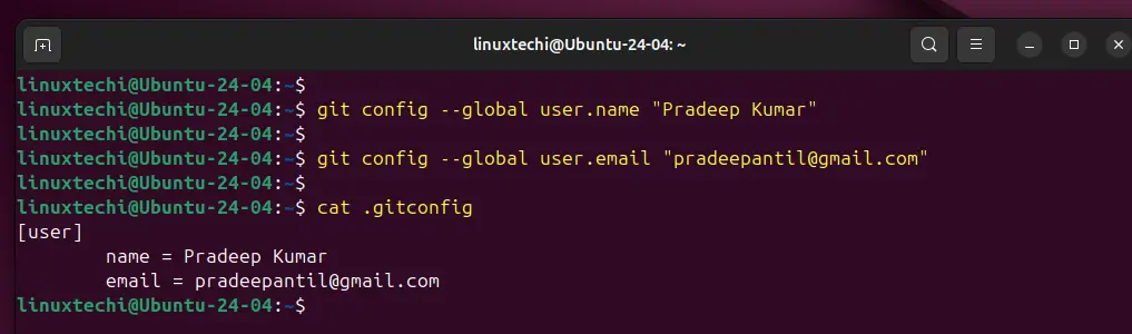 Configure-Git-On-Ubuntu-24-04