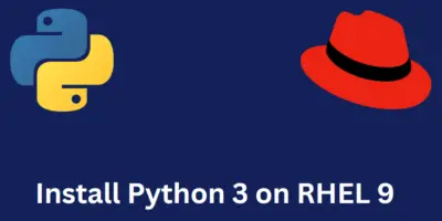 Install Python 3 on RedHat Enterprise Linux 9