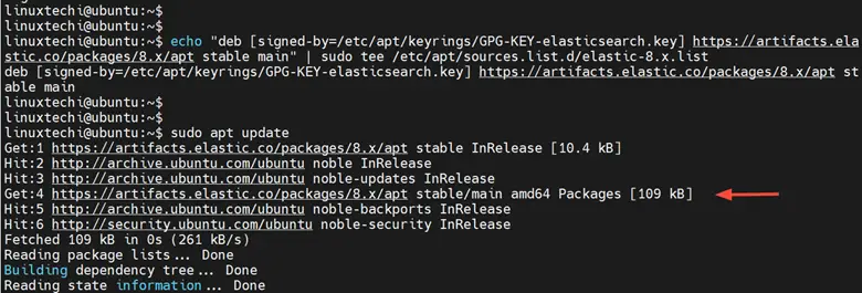 Add ElasticSearch APT Repository ELK Ubuntu 24.04
