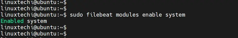 Filebeat Enable System Module Ubuntu