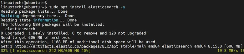 Install Elastic (ELK) stack on Ubuntu 24.04