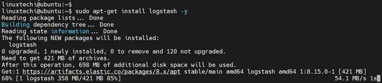 Install LogStash Ubuntu 24.04