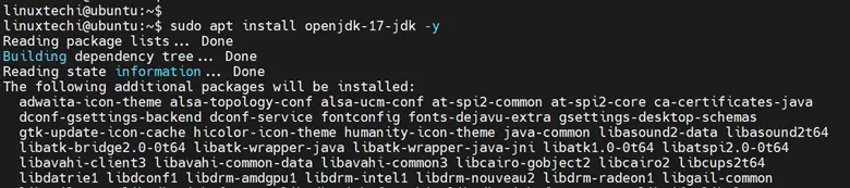 Install OpenJDK 17 on Ubuntu 24.04 for ELK