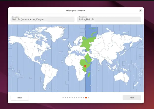 TimeZone for Ubuntu 24.04 Installation